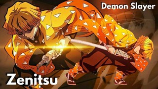 Demon Slayer Zenitsu AMV - Maroon 5 Animals