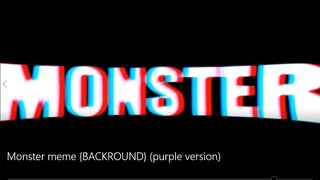Monster 背景素材