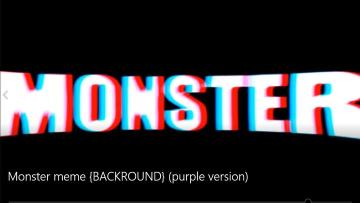 Monster 背景素材