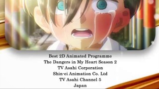 "My Heart is Dangerous" and "Boonie Bears" won the Best Animation Award | "Demon Slayer" news | "Lio