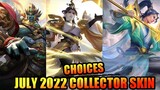July 2022 Lou Yi Grand Collection Choices Update | MLBB