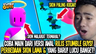 AKU COBAIN SKIN VERSI PERTAMA STUMBLE GUYS! BANYAK SKIN LUCU TAPI DIHAPUS!? - Stumble Guys