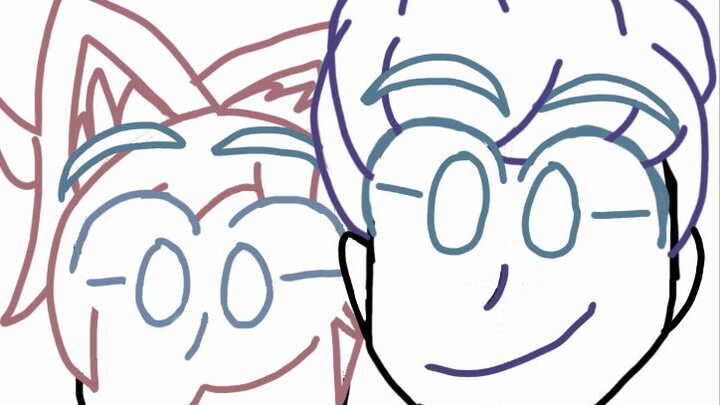 "I Drew Carl & Raul" | Ibispaint X Edits