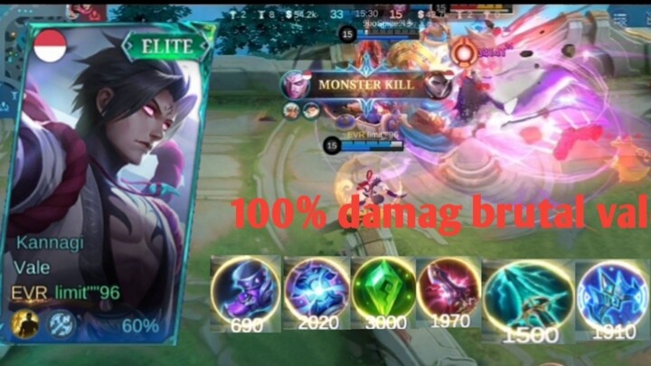 Vale enak buat war 5vs5 auto rata