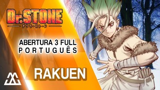 Dr. Stone Abertura 3 Completa em Português - Rakuen (PT-BR)