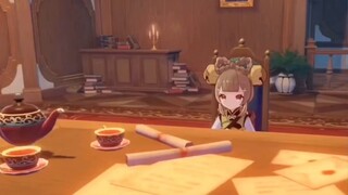 [ Genshin Impact ] Yaoyao's real machine!! So cute!! Waiting for Yaoyao!!