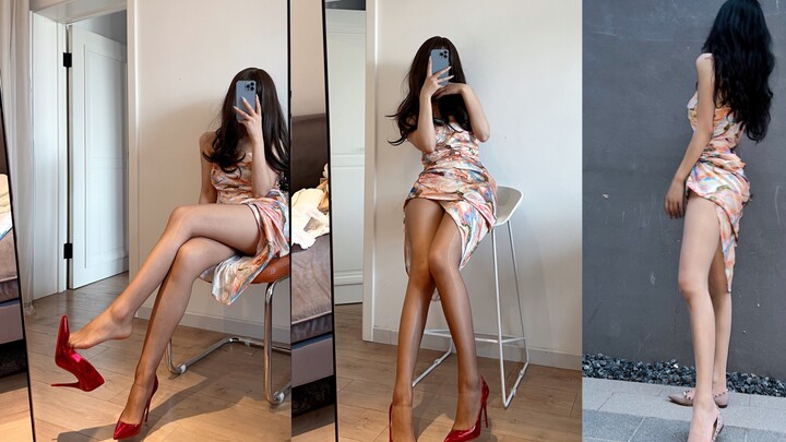 Nikmati kelancaran, pencobaan rok cewek seksi