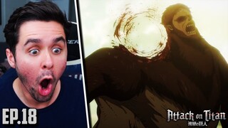 "ZEKE GOES DOWN" Attack On Titan Season 4 Part 2 Episode 18 REACTION!