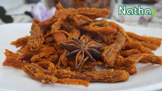 Cách làm khô heo giả bò ngon hết sẩy, món ngon mùa tết  không thể bỏ qua  || Natha Food