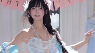 【鱼子酱】《夜海棠》人鱼公主套装 直播跳舞录屏