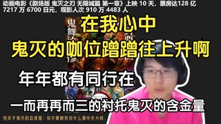 瓶子：年年都有同行，一而再再而三的衬托鬼灭的含金量，鬼灭就主角三观正这一点，很多作品它从根上就做不到，故事进行的差不多就果断完结，做不到的人太多了，
