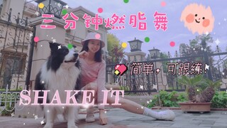 Shake it夏天要到了，摇摆起来吧！三分钟可爱的燃脂舞。