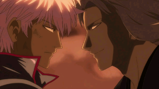 epic moment ginta vs utsuro in Gintama The Final