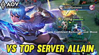 AOV : QI GAMEPLAY | VS TOP SERVER ALLAIN - ARENA OF VALOR LIÊNQUÂNMOBILE ROV