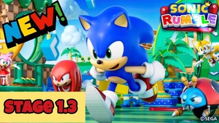 NEW‼️Sonic Rumble Gameplay Stage 1.3🦔💥