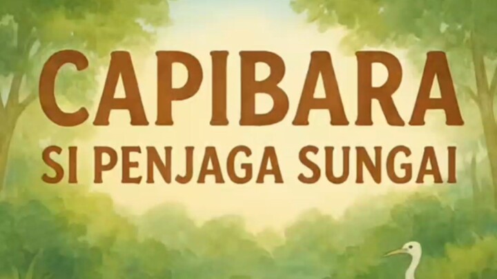 Cerita dongeng anak berjudul (CAPIBARA)