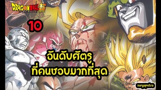 10 อันดับตัวร้ายศัตรูโงกุนใน ดราก้อนบอล ที่คนชอบมากที่สุด Dragon Ball ทุกภาค | สุริยบุตร