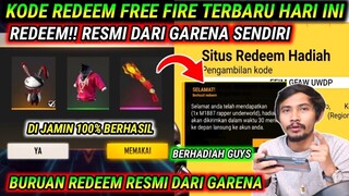 KODE REDEEM FREE FIRE TERBARU 31 JANUARI 2024 HARI INI