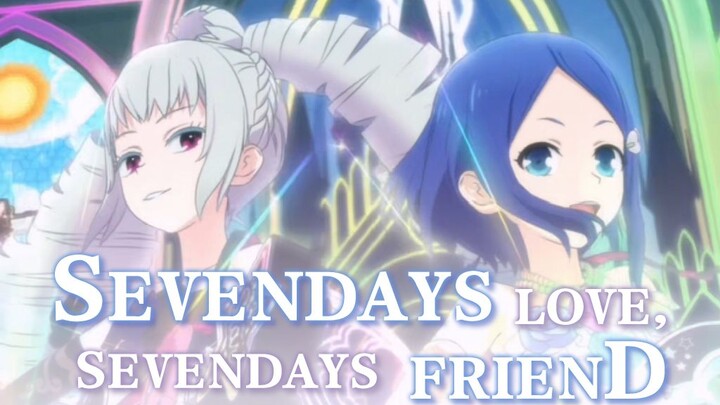 【Prismars翻唱组】SEVENDAYS LOVE, SEVENDAYS FRIEND.美妙旋律第三季插曲.双人合唱.翻唱.（纯人声已传）