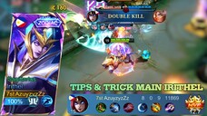 Tips & Trick Main Irithel 🔥🔥 | The Best Gameplay Irithel, Best Build and Emblem Irithel