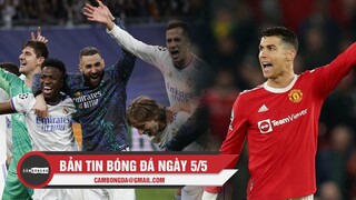 Bản tin Bóng Đá ngày 5/5 | Real lội ngược dòng vào chung kết C1; Ronaldo đoạt giải thưởng tại M.U