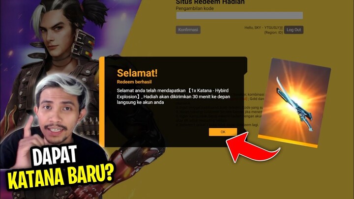 BONGKAR 7 KODE REDEEM FF‼️KODE REDEEM FREE FIRE TERBARU 10 JULI 2022 || BERHADIAH KATANA HYBIRD