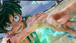 Demonstrasi Gerakan Karakter JUMP Super Smash Bros - Boku no Hero Academia