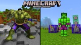 Punch, Stomp and Smash like Hulk in Minecraft using Command Blocks
