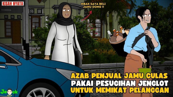 AZAB PENJUAL JAMU CULAS PAKAI PESUGIHAN JENGLOT UNTUK MEMIKAT PELANGGAN    S