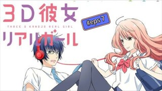 3D Kanojo : Real Girl season 1 episode 7 (sub Indo)