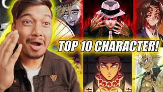 Top 10 Strongest Demon Slayer Characters (Hindi) | Demon Slayer Season 4
