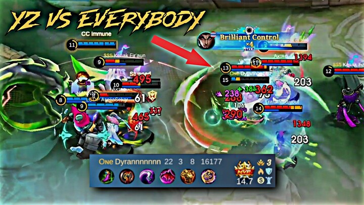 DAH LAMA GK MAIN YZ, GACOR BANGET WAK DIPAKE BUAT SOLO RANK‼️