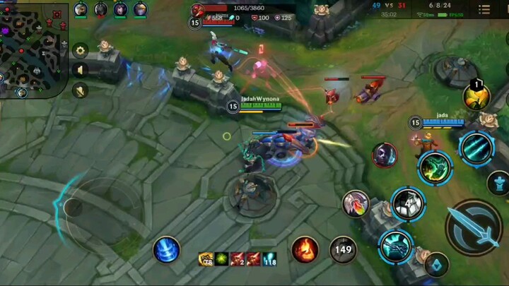 Lol WildRift Support Gaming road to Platinum