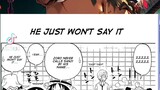 Zoro don't want to say Sanji's name 😅