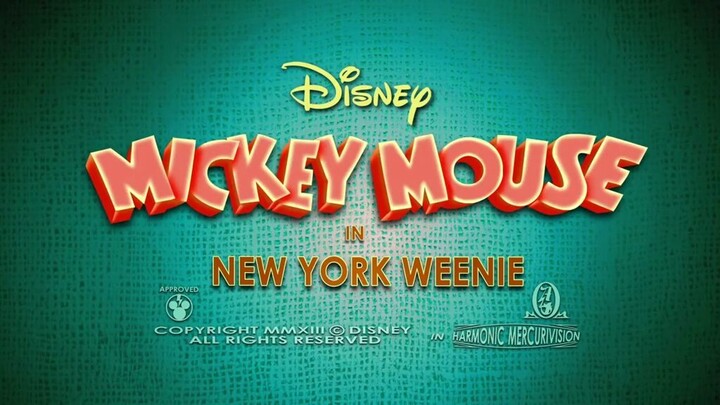 Mickey Mouse 2013 Episode 4 New York Weenie