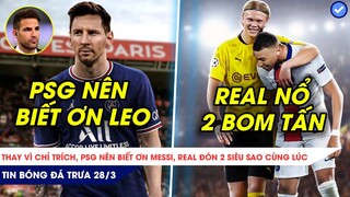 TIN BÓNG ĐÁ TRƯA 28/3| FABREGAS LÊN TIẾNG BẢO VỆ MESSI, REAL THANH LÝ 6 CỤC TẠ ĐỂ ĐÓN MBAPPE HAALAND