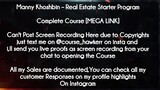 Manny Khoshbin  course  - Real Estate Starter Program download