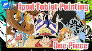 Ipad Tablet Painting / One Piece_2