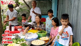 Gia Đình Tổ Chức Ăn Mừng Công Trình Xây Dựng Nhà Mồ Cho Ông Bà Đã Hoàn Thành | NKGĐ