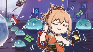 【心脏弱真君】宵宫：你们说什么我听不见