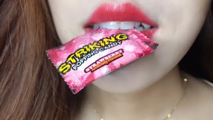【AMSR】Sound of Eating-Popping Candy