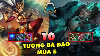 TOP 10 vị tướng bá đạo nhất Đấu Trường Chân Lý mùa 5 theo từng giá tiền | ĐTCL mùa 5 Ngày Phán Quyết