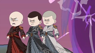 เอาชนะพระภิกษุน้อย เอาชนะพระพุทธเจ้า 3 องค์ได้สำเร็จ และได้เป็นบรรพบุรุษของดินแดนศักดิ์สิทธิ์หมื่นปี