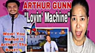 Arthur Gunn Performs an AMAZING Rendition of " Lovin' Machine" || NEPALI's PRIDE🇳🇵 || Reaction!