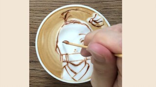 If an artist can’t “draw” coffee, he’s not a great artist?!