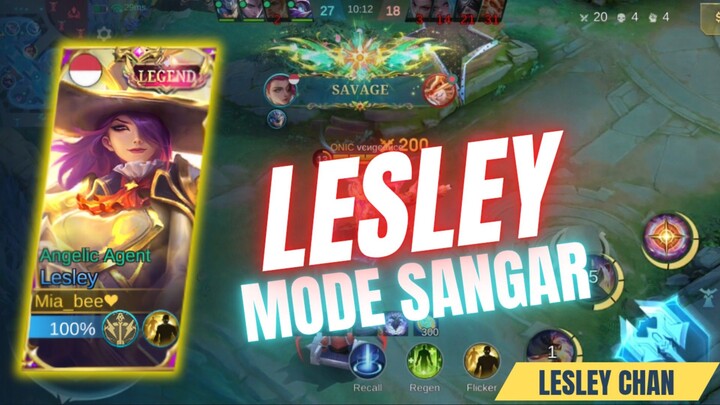 lesley mode sangarrr