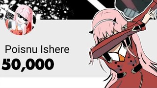 WE HIT 50,000 SUBSCRIBERS!