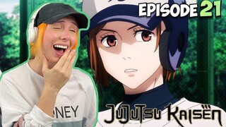 BASEBALL TEST | Jujutsu Kaisen Episode 21 | REACTION