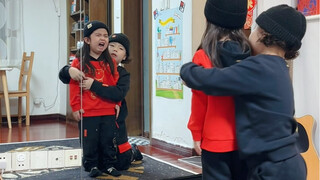 兔Be No.旺！兄妹练舞趴兔年第1⃣️Round！突发状况——自己练哭的妹妹跪着也得哄好………