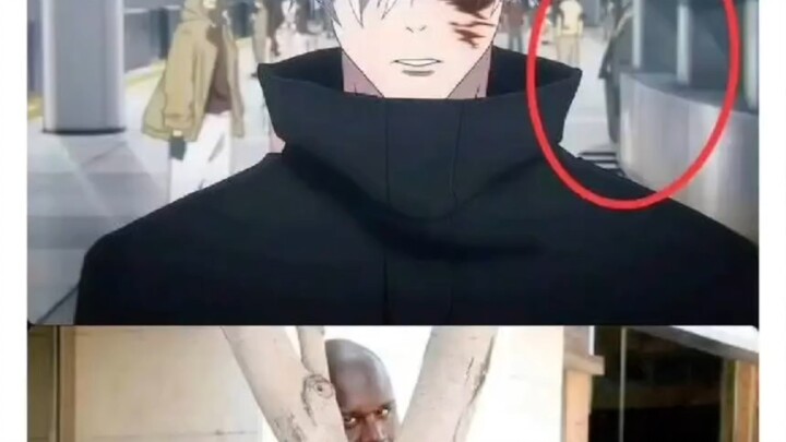 In case you didn’t know, here Kurogane has been secretly watching over Satoru Gojo the whole time—sp